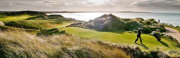 rugged Irish links