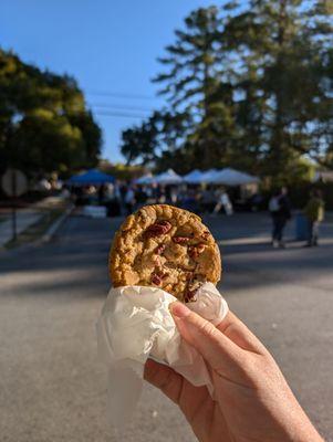 Cinnamon Praline Pecan Cookie