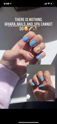 Gel nail art