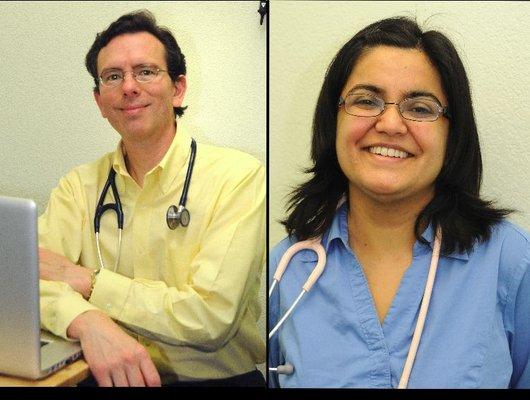 Dr. Percival and Dr. Kheraj