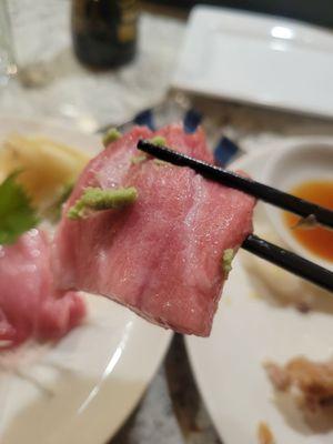 Toro sashimi