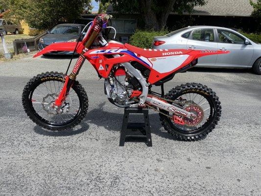 2022 Honda CRF450RWE Works Edition