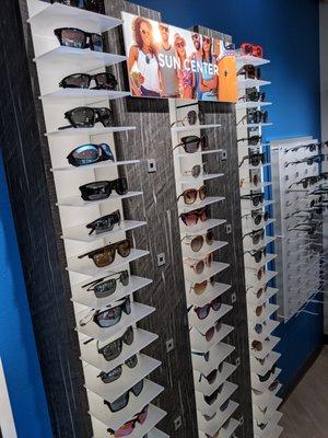 Our optical offers a wide variety of eyewear including the latest styles in designer sunglasses