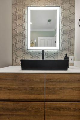 Sleek vanities that combine beauty and function