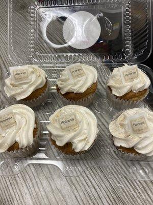 Hennessey infused cupcakes