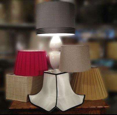 Call or visit us for the perfect lampshade.