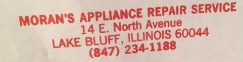 Moran's Appliance Service