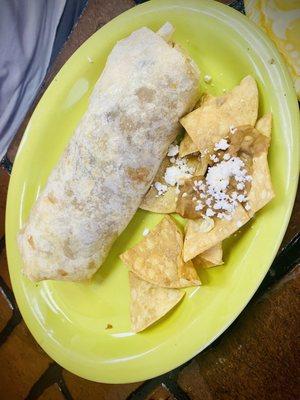 Carne Asada burrito