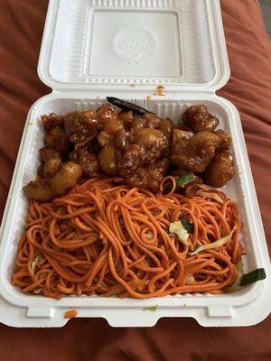 Chow Mein 28. Orange Chicken