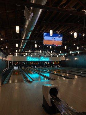 Bowling area