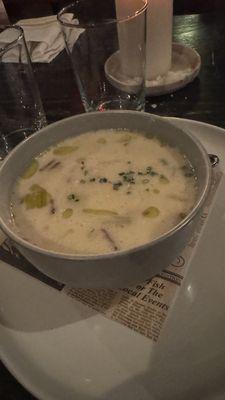 Clam chowder