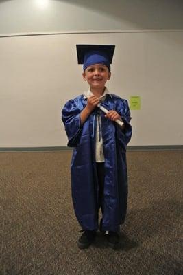 Our Preschool Grad! @ New Horizons Montessori School