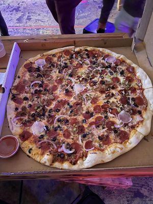 The Supreme 24 Inch Pizza