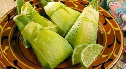 Collard Greens and Smoked Turkey Tamales.  Yummy!