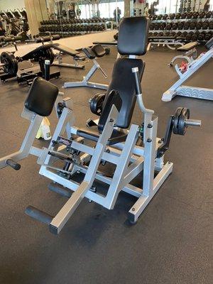 Gluteator Machine only found at Willow Bend Fitness Club in Plano, TX.  Combines abduction with extension for some powerful and toned hips!