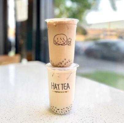 Hong Kong Style Milk Tea with red bean (Rate: 5/5) & Dragon Milk Tea (Rate: 5/5)