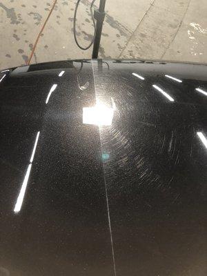 Paint correction on Range Rover !