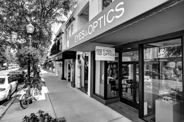 Visit Eyes & Optics' new location at 312 N Park Ave