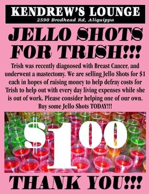 Support our girl Trish!