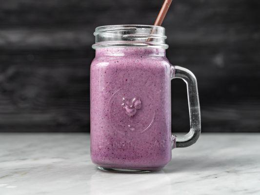 POWER BERRY SMOOTHIE
 
 Mixed Berries, Banana, Chia Seeds, Vanilla Yogurt, Almond Milk