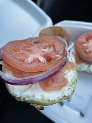 Lox Spread Bagel