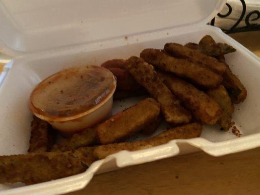 Fried Zucchini for the win!