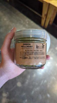 Green wellness superfood pedroblend