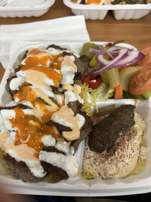 lamb shawarma platter. very filling and very good. and well priced at around $11