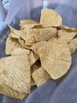 Fresh and crispy chips.