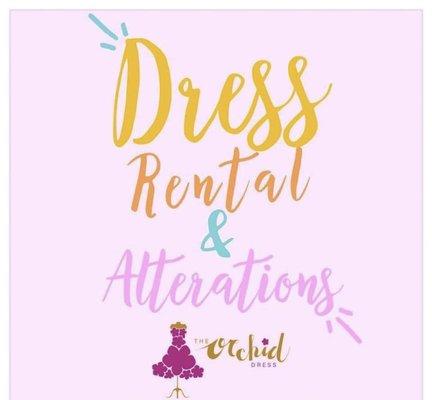 Dress Rentals & Alterations!