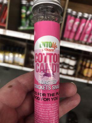 Cotton candy crickets...