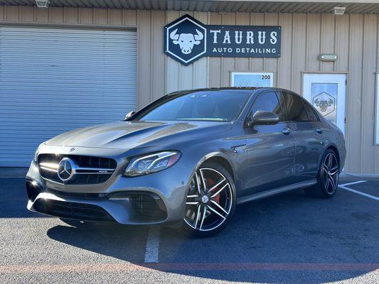 Ceramic coating on this new Mercedes!