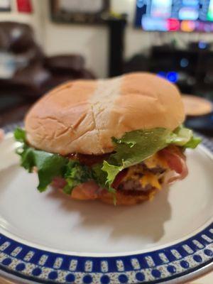 Double Bacon Burger, My Way