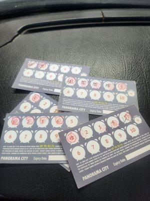 Frequenter Stamp Cards