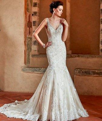 Brittany Burns Bridal - Couture bridal gowns by designer Eddy K