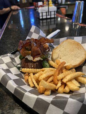 Jalapeño Popper Burger