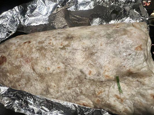 Carne asada burrito