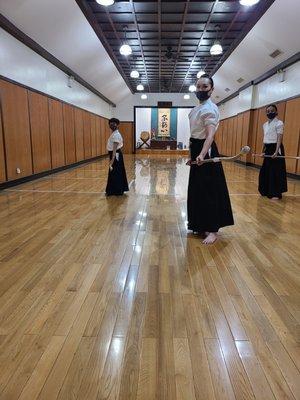 Ken-Zen Naginata with Roche Sensei