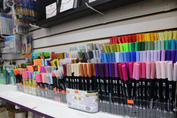 we have a large variety types of arts supplies.