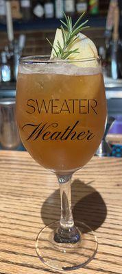 Seasonal Drink (sweater weather)