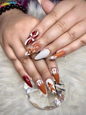 Christmas nails idea