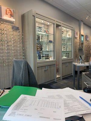 Routine eye appointment