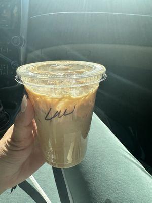 Iced Liv Lav Luv Latte (lavender latte)