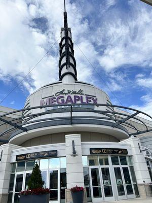 Exterior, Larry, H Miller, Megaplex, downtown SLC.