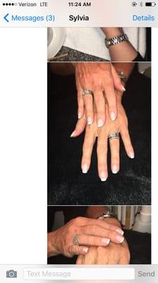 French Manicure by Tatyana