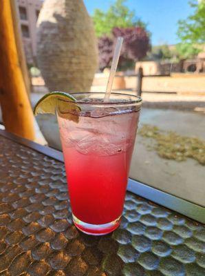 Prickly pear limeade