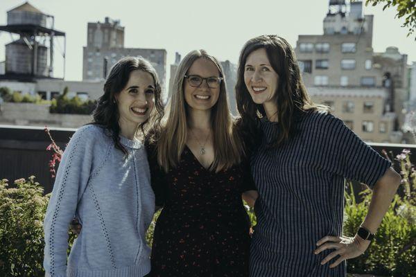 Christina, Elaine, and Cara