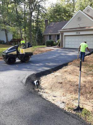 Asphalt paving is the best way to go!