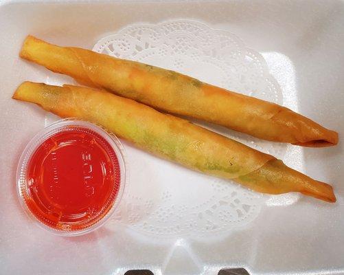 Fried shrimp roll