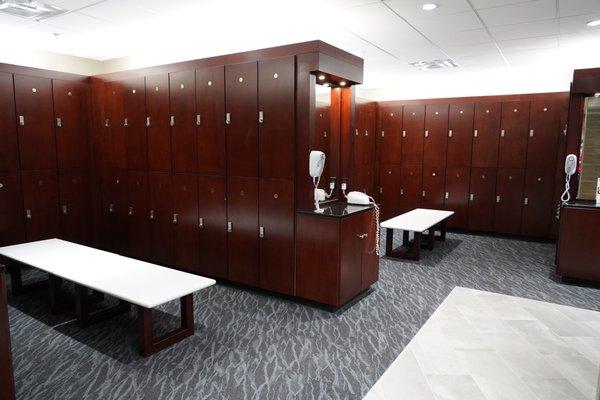 Genesis Health Clubs Locker Room